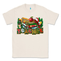 Natural Christmas Teacher Classic Tee - FaDigitalArtStudio