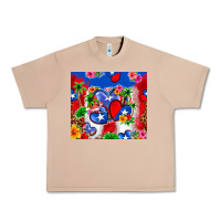 Burro puerto rico hearts Urban Heavy Tee - Zillion Design Studio