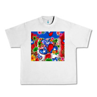 Lunar Rock puerto rico hearts Urban Heavy Tee - Zillion Design Studio