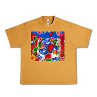 Peanut Butter puerto rico hearts Urban Heavy Tee - Zillion Design Studio