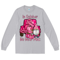 Moon Dust breast cancer awareness pink truck gnomes Long Sleeve Tee - RanaPortraitStore