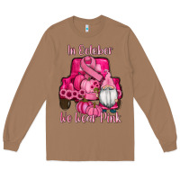 Breast Cancer Awareness Pink Truck Gnomes Long Sleeve Tee | Teevron