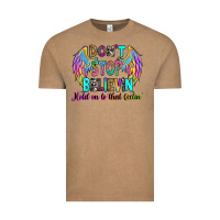 Vintage Coffee don't stop believin' hold on to that feelin' Vintage Tee - RanaPortraitStore