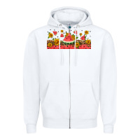 Watermelon Libbey Cup Zipper Hoodie | Teevron