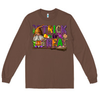 Chestnut Trick or Treat Long Sleeve Tee - texasbilliewilder