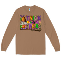 Toasted Coconut Trick or Treat Long Sleeve Tee - texasbilliewilder