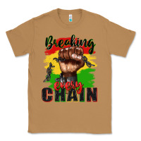 Toasted Coconut Breaking every chain juneteenth Classic Tee - Zillion Design Studio