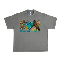 Tornado peace love horses tbw Urban Heavy Tee - texasbilliewilder