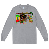 Heather Grey unapologetically dope Long Sleeve Tee - Zillion Design Studio