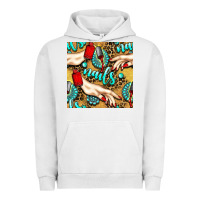 Pigment Lunar Rock hand and nail polish with turquoise gemstone and leopard seamless patt Urban Hoodie - BundleAndBundleShop