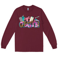 Burgundy obgyn Long Sleeve Tee - AdoDesignShop