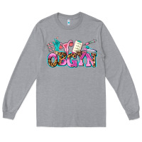 Heather Grey obgyn Long Sleeve Tee - AdoDesignShop
