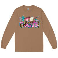 Toasted Coconut obgyn Long Sleeve Tee - AdoDesignShop