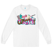 White obgyn Long Sleeve Tee - AdoDesignShop