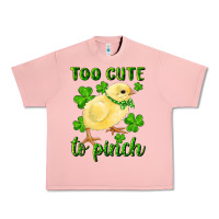 Salmon Too Cute To Pinch Chick Urban Heavy Tee - RanaPortraitStore