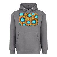 Storm sunflower gemstone background Heavyweight Hoodie - JahusDesignShop