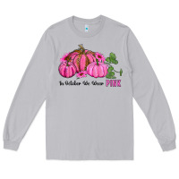 Moon Dust in october we wear pink pumpkin and sunflowers Long Sleeve Tee - RanaPortraitStore