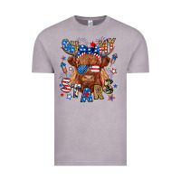 Vintage Zinc oh my stars highland cow Vintage Tee - RanaPortraitStore