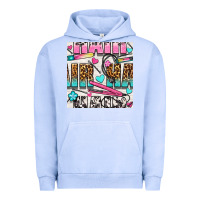 Pigment Grape Ice leopard and cowhide hair and curling iron with hearts and flowers seam Urban Hoodie - BundleAndBundleShop
