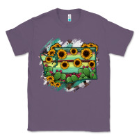 Lavender washingTon State Map Classic Tee - RanaPortraitStore