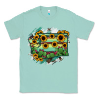 Seafoam washingTon State Map Classic Tee - RanaPortraitStore