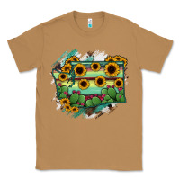 Toasted Coconut washingTon State Map Classic Tee - RanaPortraitStore