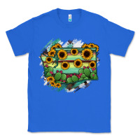 True Royal washingTon State Map Classic Tee - RanaPortraitStore