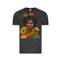 Vintage Black little mister juneteenth black boy Vintage Tee - BarkalooDesign