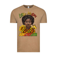 Vintage Coffee little mister juneteenth black boy Vintage Tee - BarkalooDesign