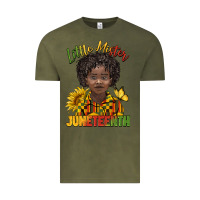 Vintage Olive little mister juneteenth black boy Vintage Tee - BarkalooDesign
