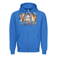 True Royal east hustler Zipper Hoodie - RacoonDesign
