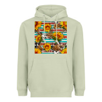 Matcha serape leopard seamless pattern Heavyweight Hoodie - BundleAndBundleShop