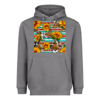 Storm serape leopard seamless pattern Heavyweight Hoodie - BundleAndBundleShop