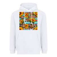 White serape leopard seamless pattern Heavyweight Hoodie - BundleAndBundleShop