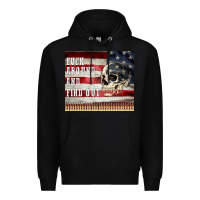 Black fuck around and find out Premium Hoodie - MaliasSmallBusiness