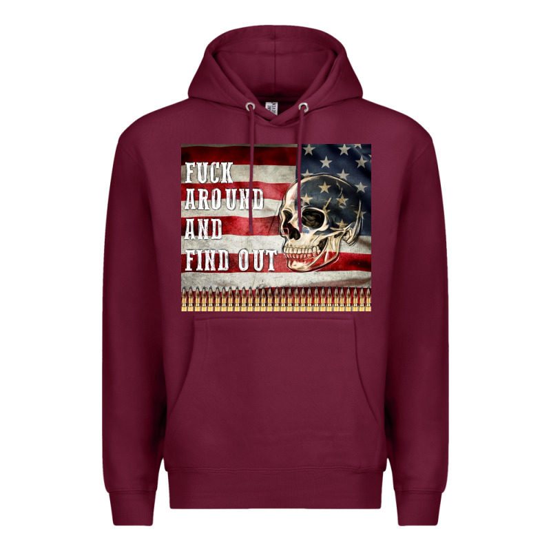 Fuck Around And Find Out Premium Hoodie by MaliasSmallBusiness | Teevron