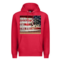 Cardinal fuck around and find out Premium Hoodie - MaliasSmallBusiness