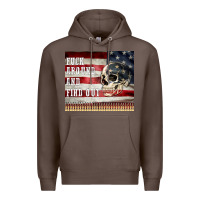 Coffee fuck around and find out Premium Hoodie - MaliasSmallBusiness