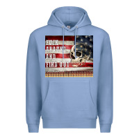 Colony Blue fuck around and find out Premium Hoodie - MaliasSmallBusiness