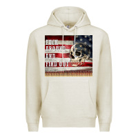 Oatmeal Heather fuck around and find out Premium Hoodie - MaliasSmallBusiness