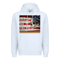 White fuck around and find out Premium Hoodie - MaliasSmallBusiness