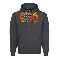 Smoke usa sunflowers license plate Zipper Hoodie - HRA Design Shop
