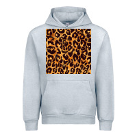 Heather Grey leopard seamless pattern bbs Urban Hoodie - BundleAndBundleShop