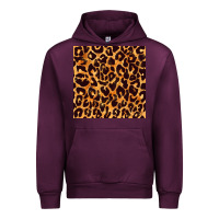Mauve Wine leopard seamless pattern bbs Urban Hoodie - BundleAndBundleShop