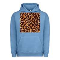 Pigment Pebble Blue leopard seamless pattern bbs Urban Hoodie - BundleAndBundleShop