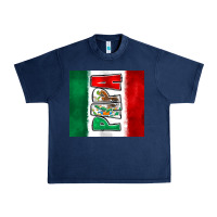 Navy mexico papa Urban Heavy Tee - Zillion Design Studio