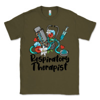 Army Green respiratory therapist Classic Tee - BarkalooDesign
