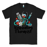 Black respiratory therapist Classic Tee - BarkalooDesign