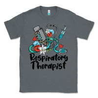 Charcoal Heather respiratory therapist Classic Tee - BarkalooDesign