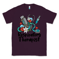 Plum respiratory therapist Classic Tee - BarkalooDesign